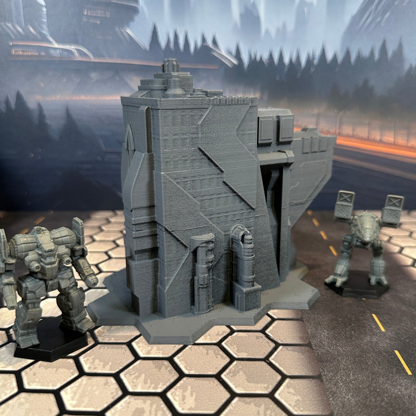 6mm Scifi Buidling Iron Bastion