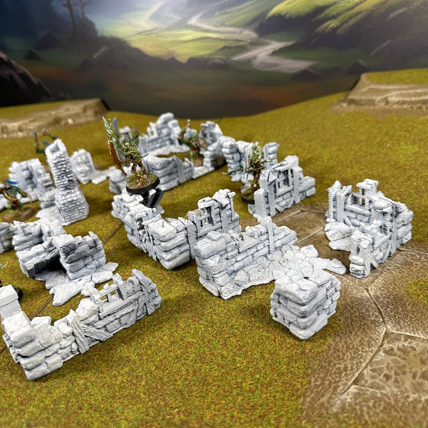 Ruined Village Set