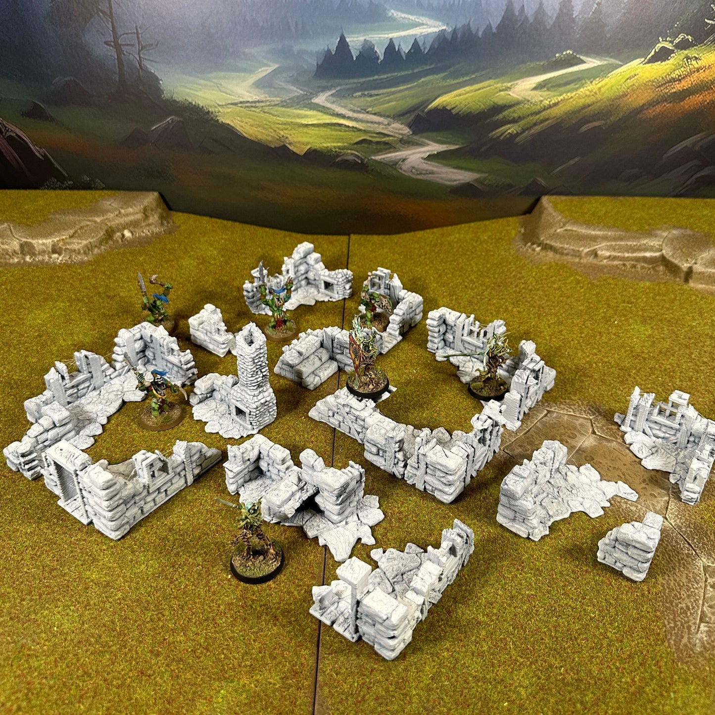 Ruined Village Set