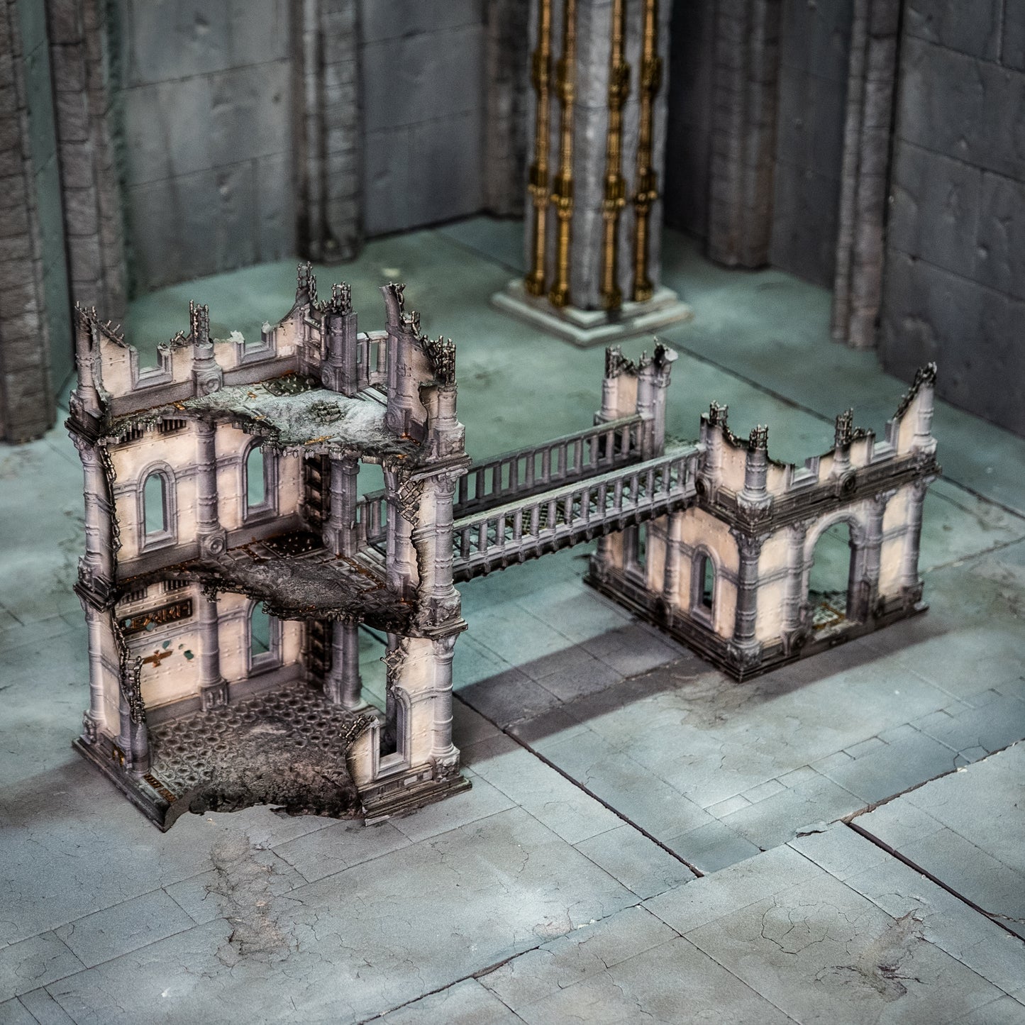 The Civis Tower Ruin – Gothic Gatehouse Stronghold - Zorpsector