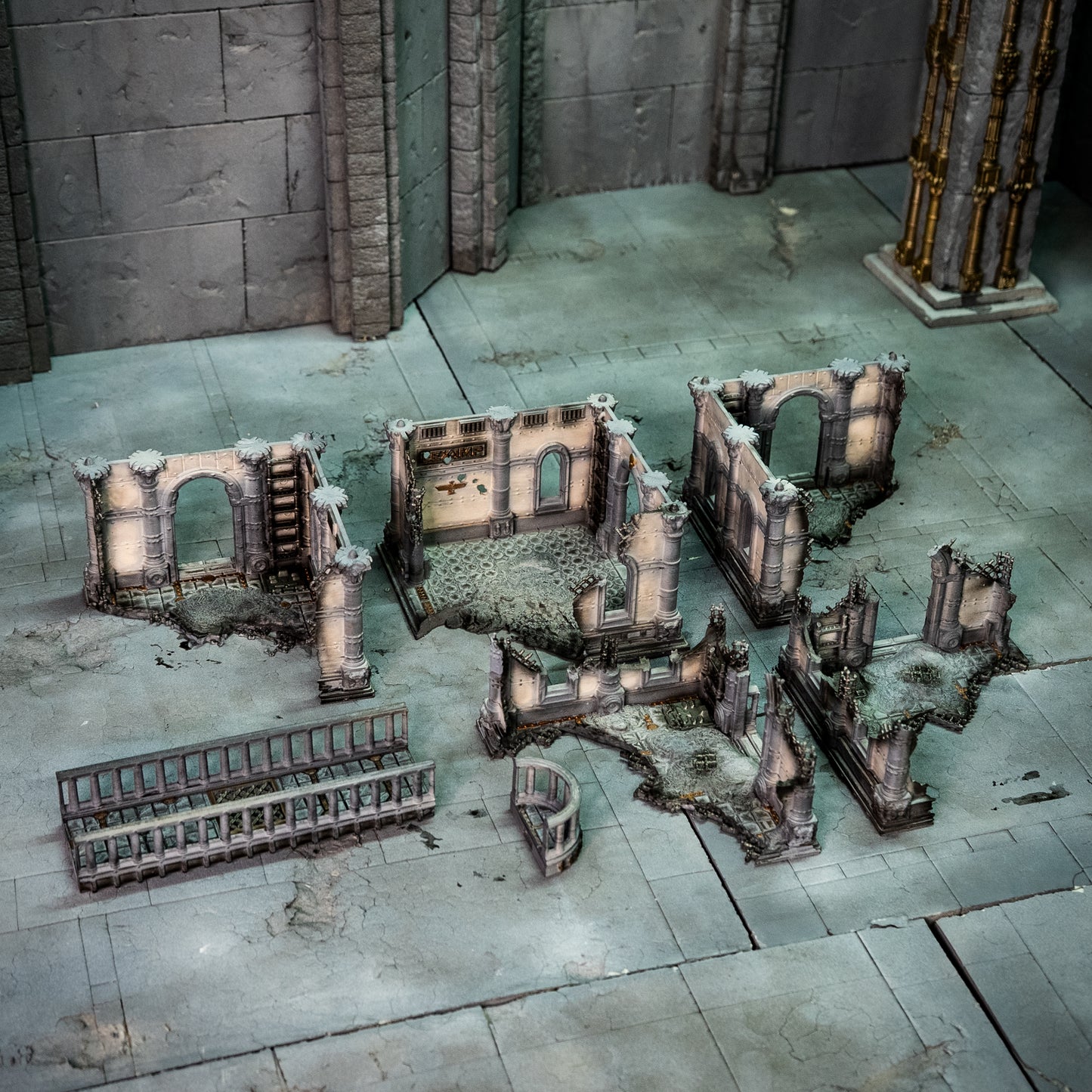 The Civis Tower Ruin – Gothic Gatehouse Stronghold - Zorpsector