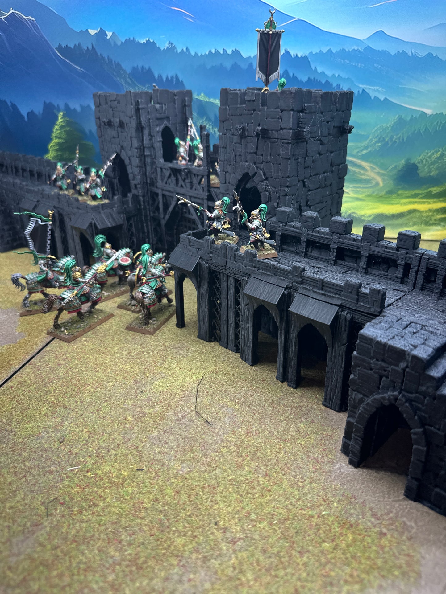 Bastion of Eldren, Castle fort main entrance. 1200mm wide.