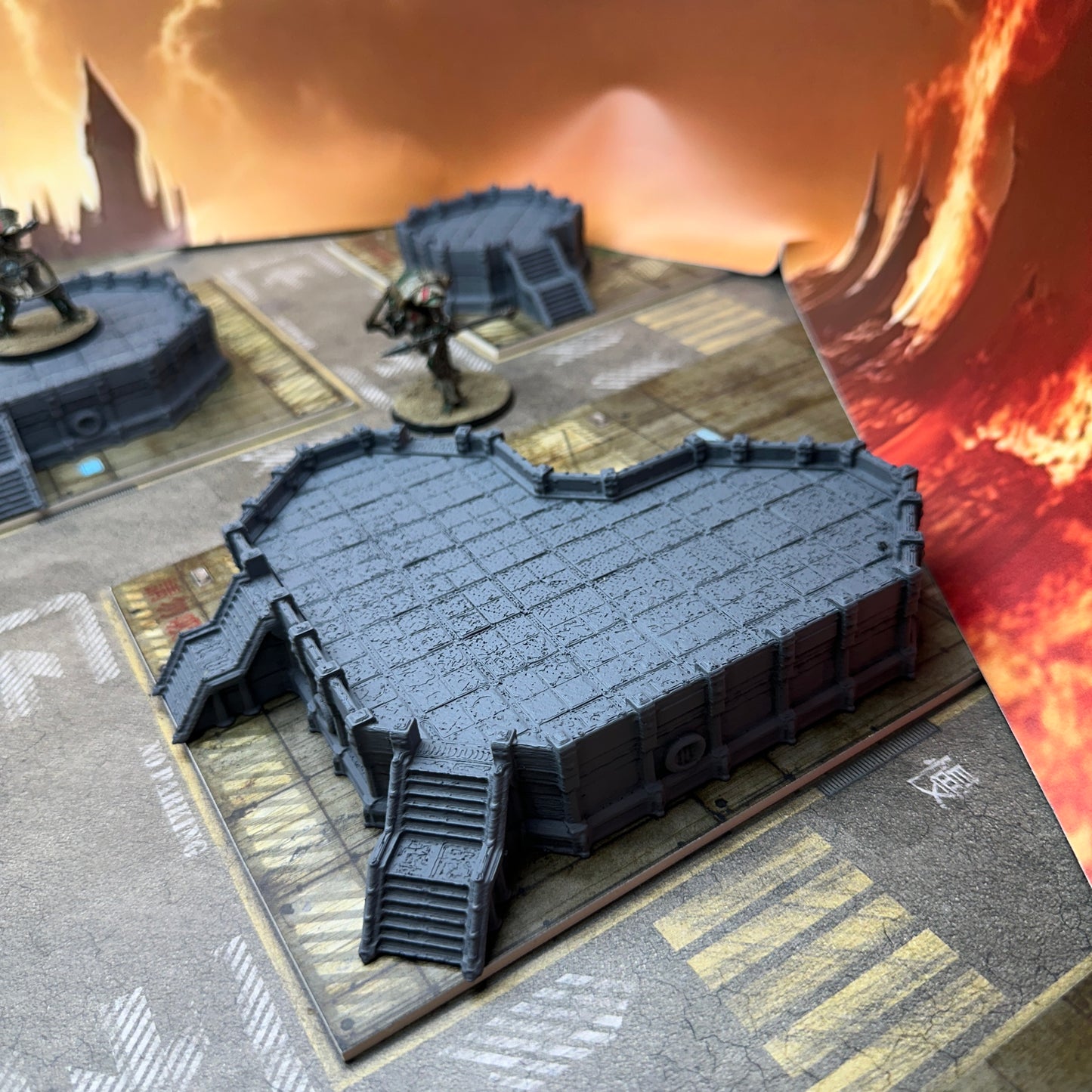 Zorpsector City Fortified Urban Strongpoints. 8mm scale