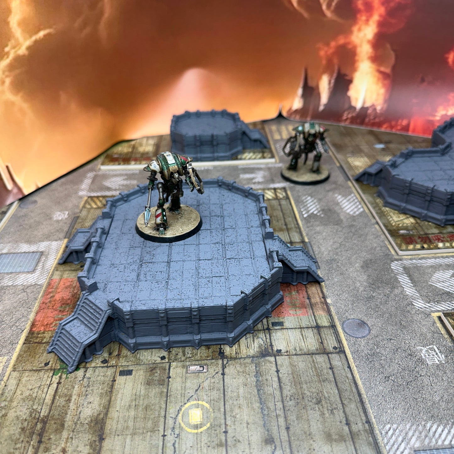 Zorpsector City Fortified Urban Strongpoints. 8mm scale