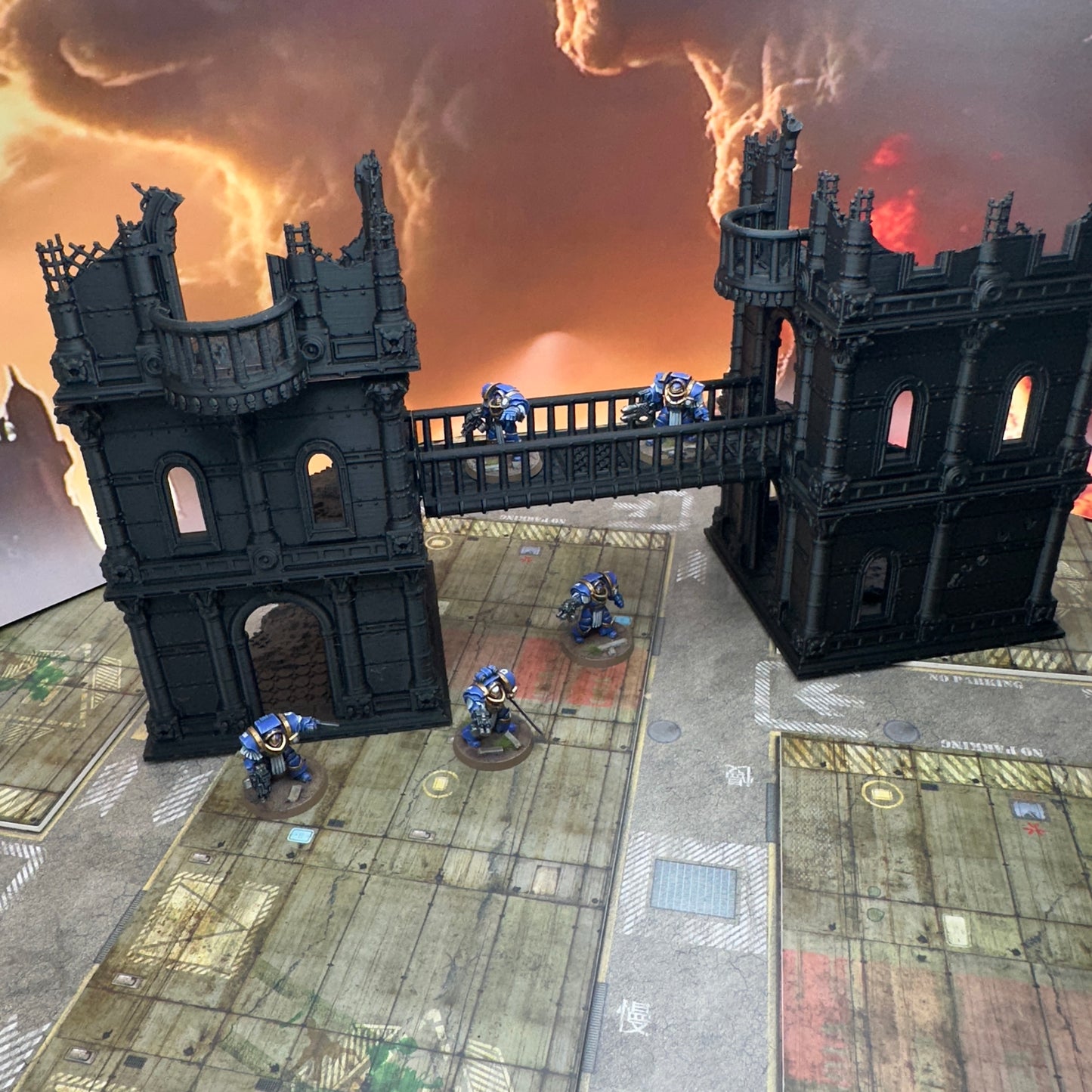 The Civis Tower Ruin – Gothic Gatehouse Stronghold - Zorpsector