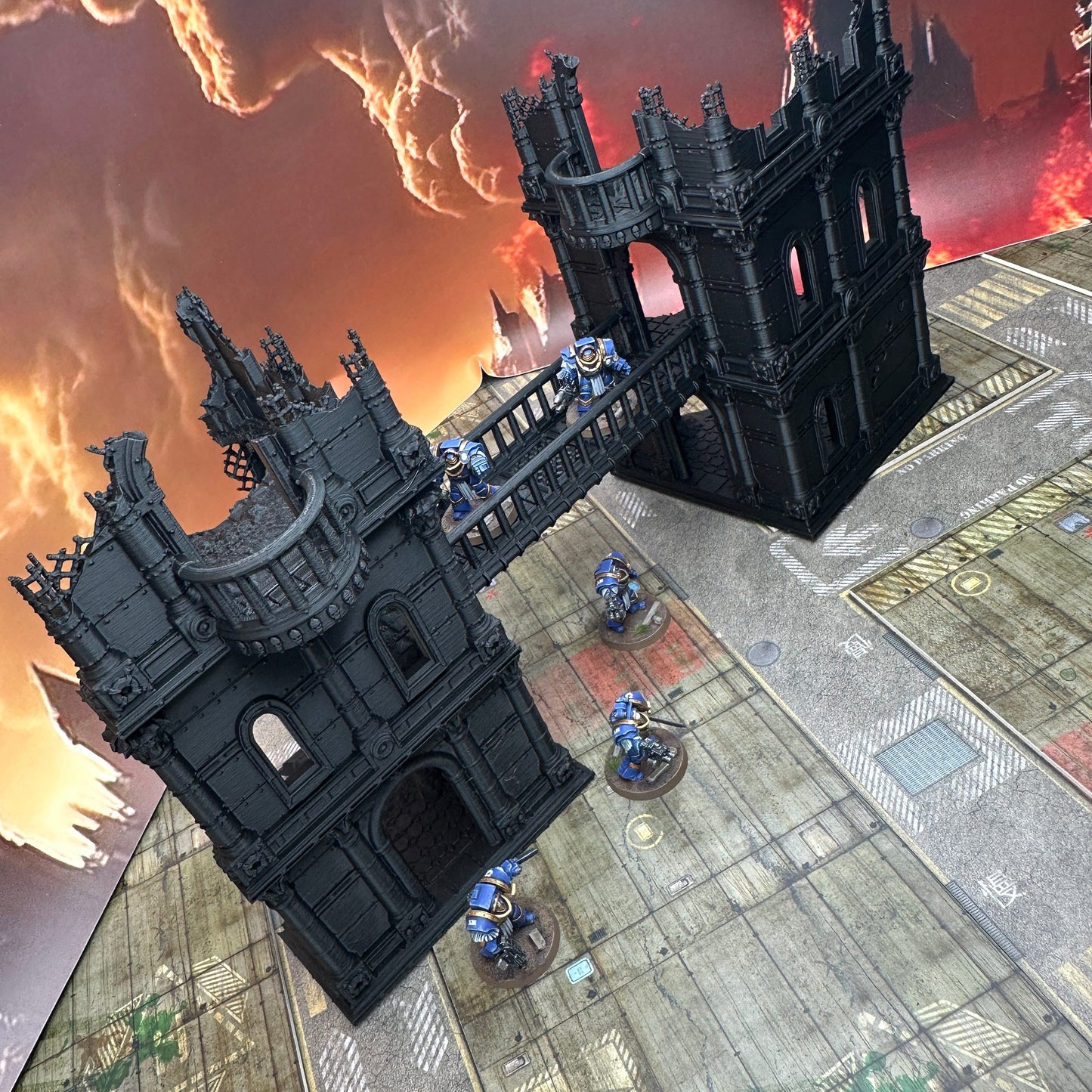 The Civis Tower Ruin – Gothic Gatehouse Stronghold - Zorpsector