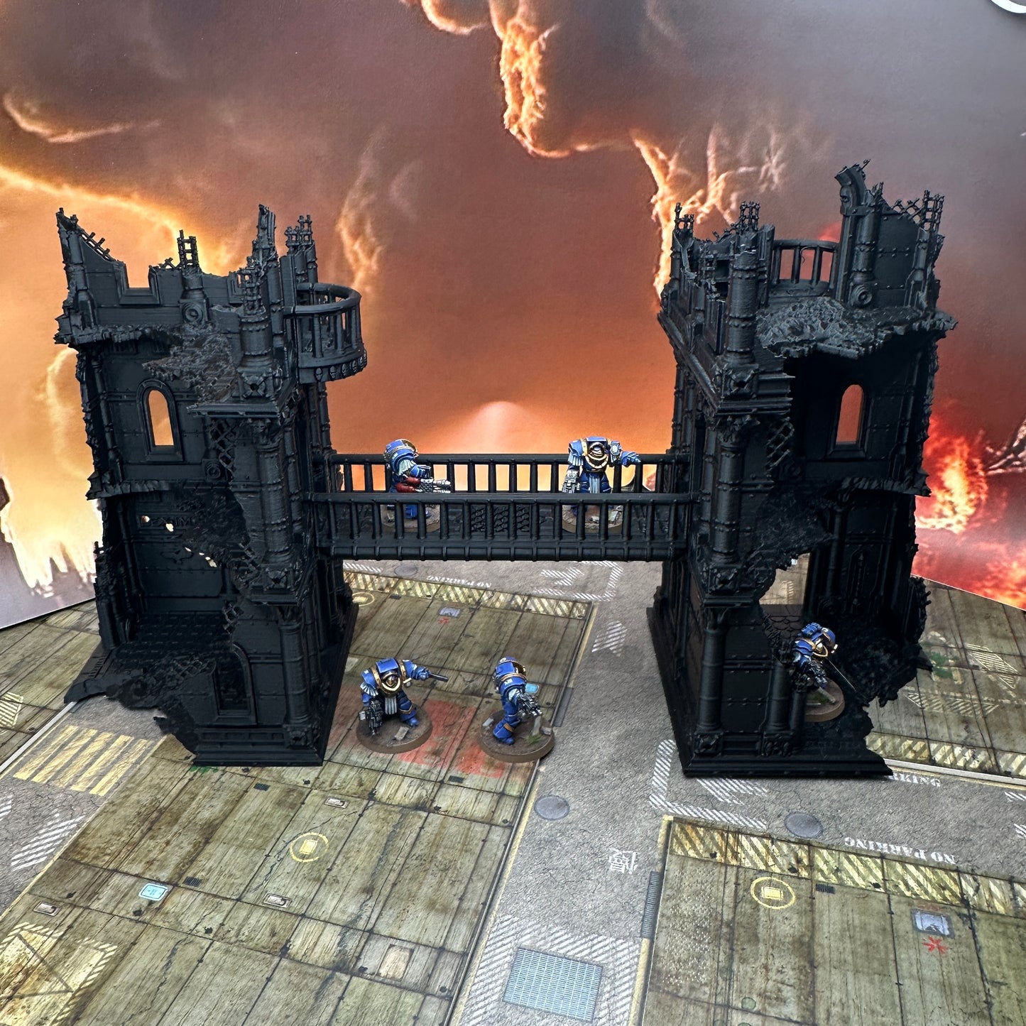 The Civis Tower Ruin – Gothic Gatehouse Stronghold - Zorpsector