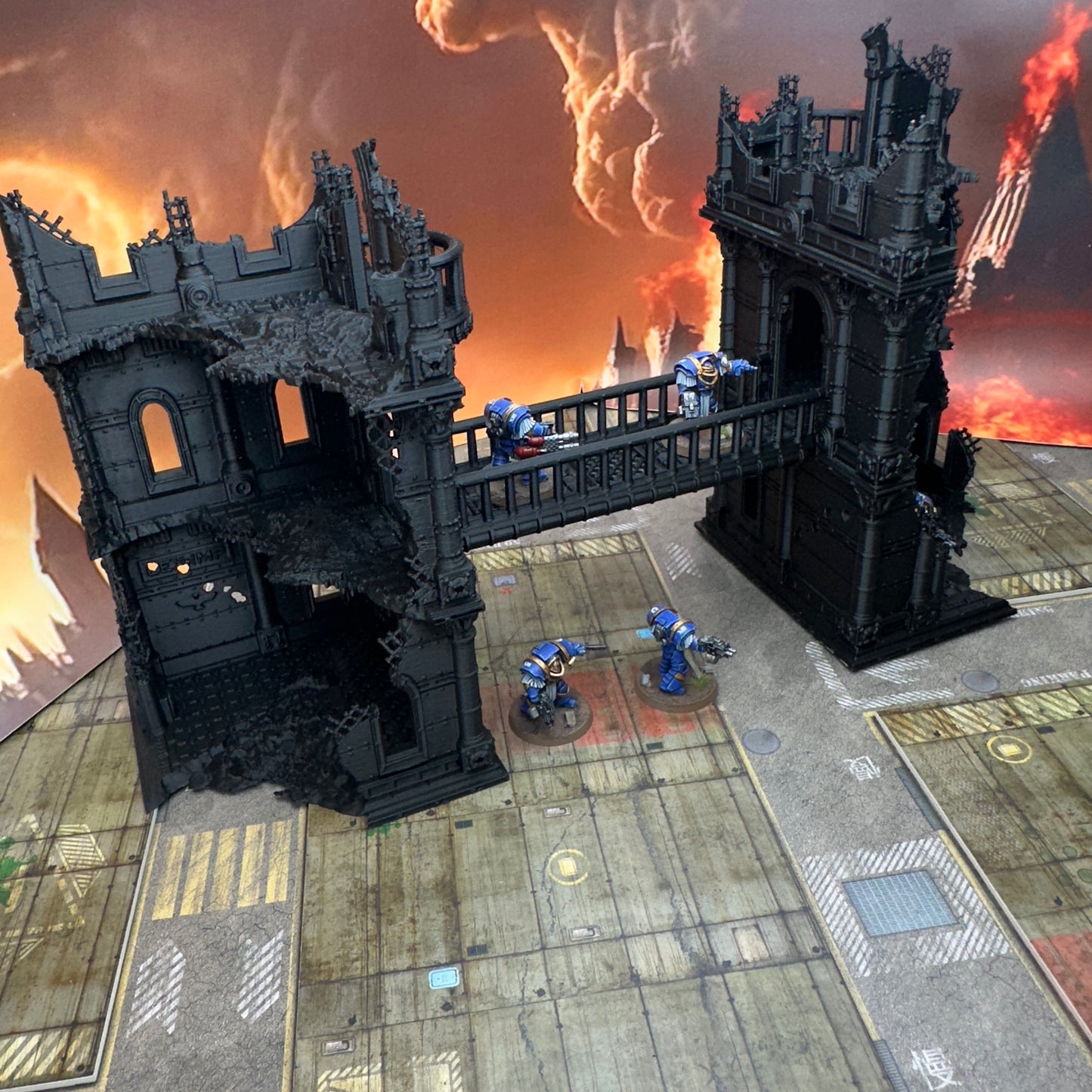 The Civis Tower Ruin – Gothic Gatehouse Stronghold - Zorpsector
