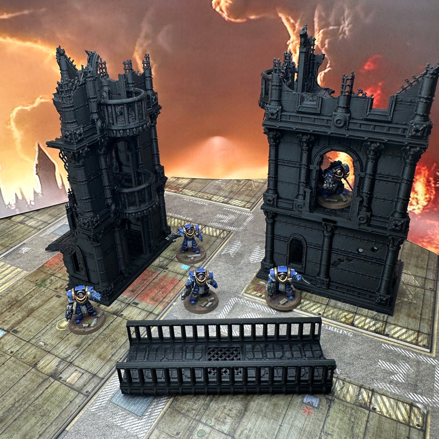 The Civis Tower Ruin – Gothic Gatehouse Stronghold - Zorpsector