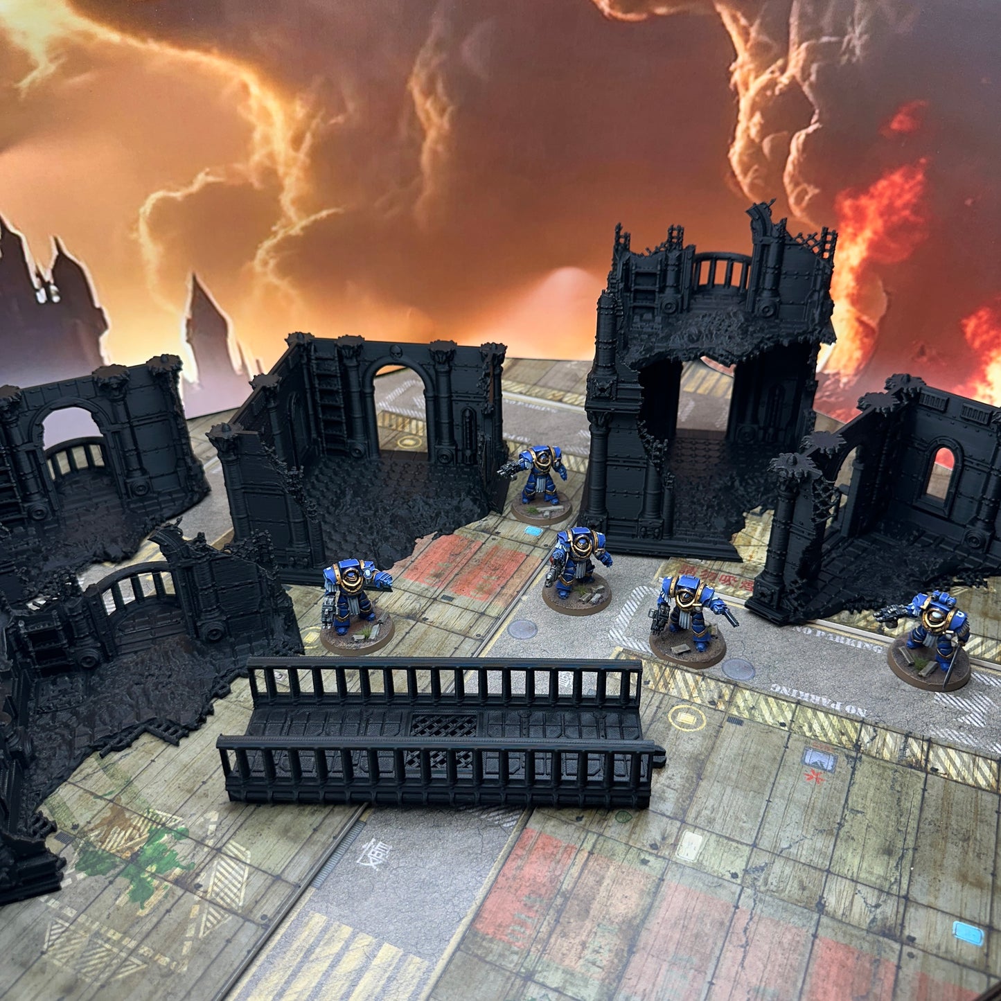 The Civis Tower Ruin – Gothic Gatehouse Stronghold - Zorpsector