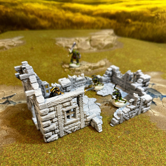 Ruined Cottage 28mm scale