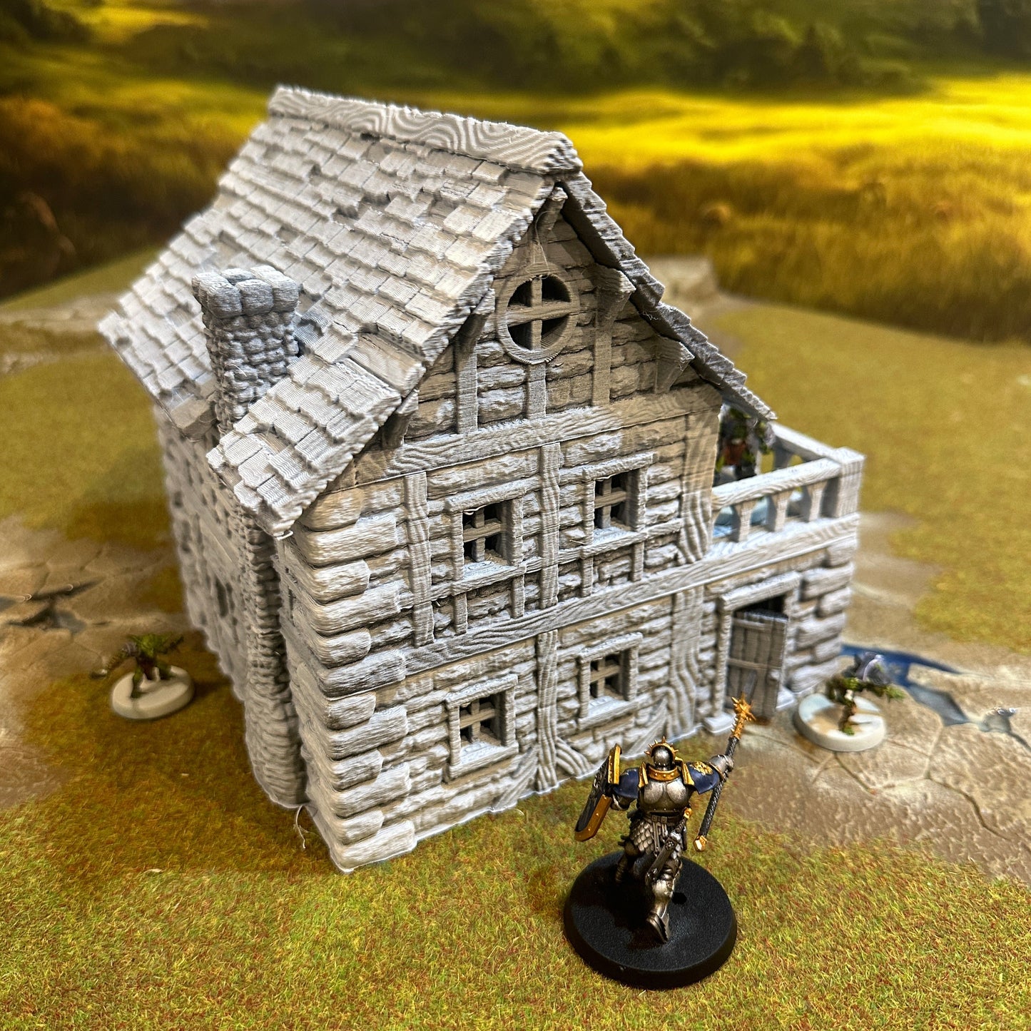 Fantasy House 2 stoires 28mm scale