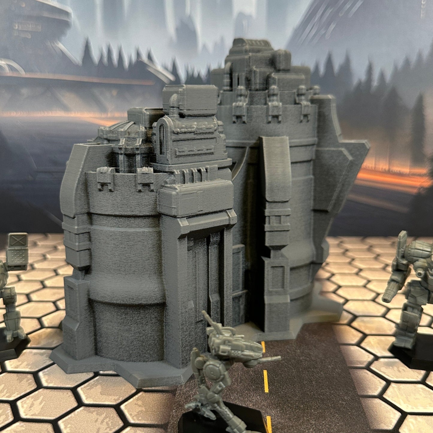 6mm Scifi Buidling - Command Centre