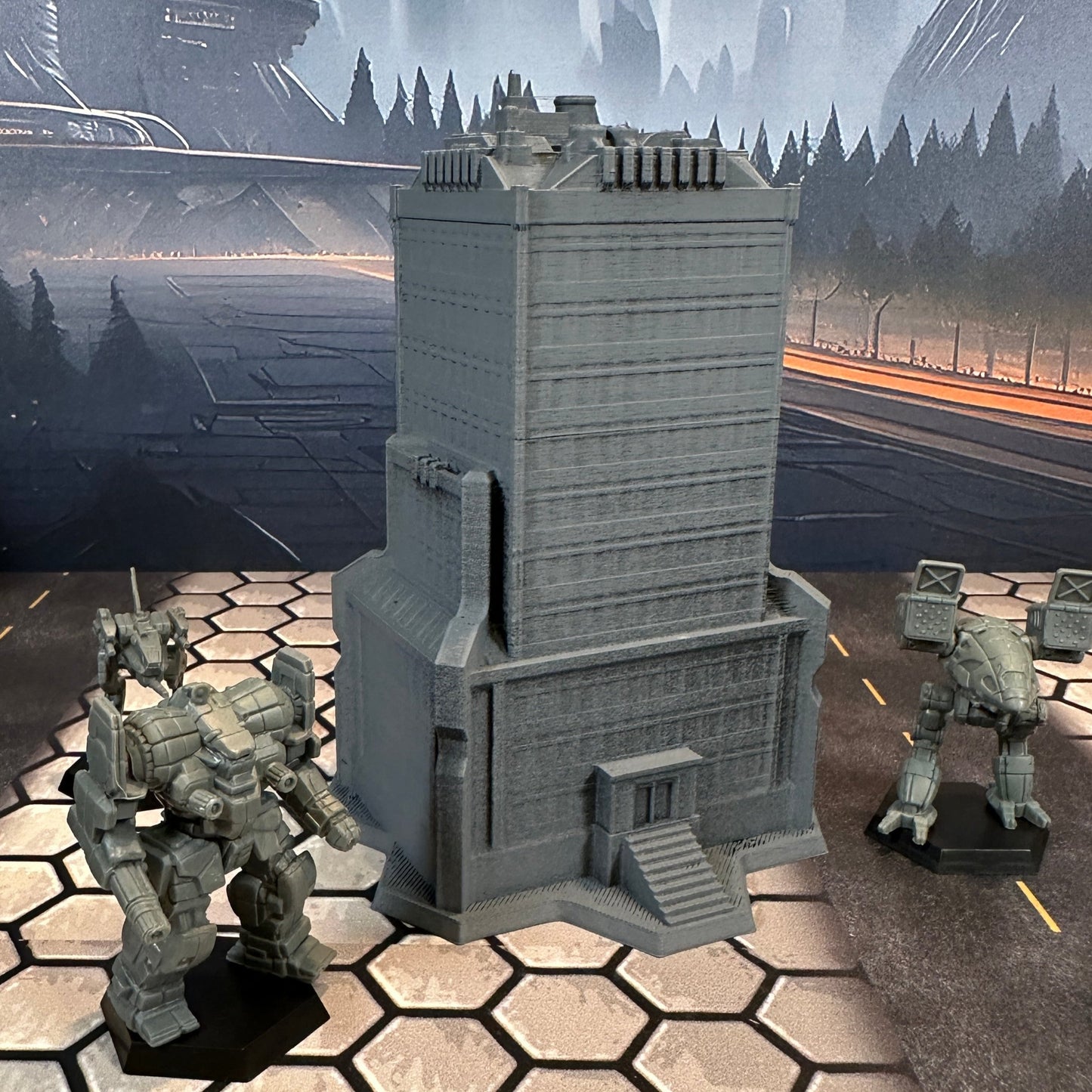 6mm Scifi Buidling - Tower of Resolve