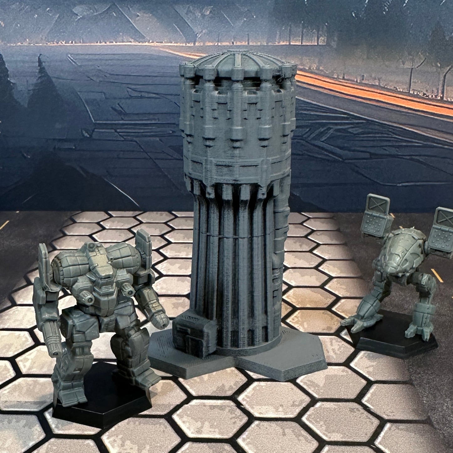 6mm Scifi Buidling - Water Tower