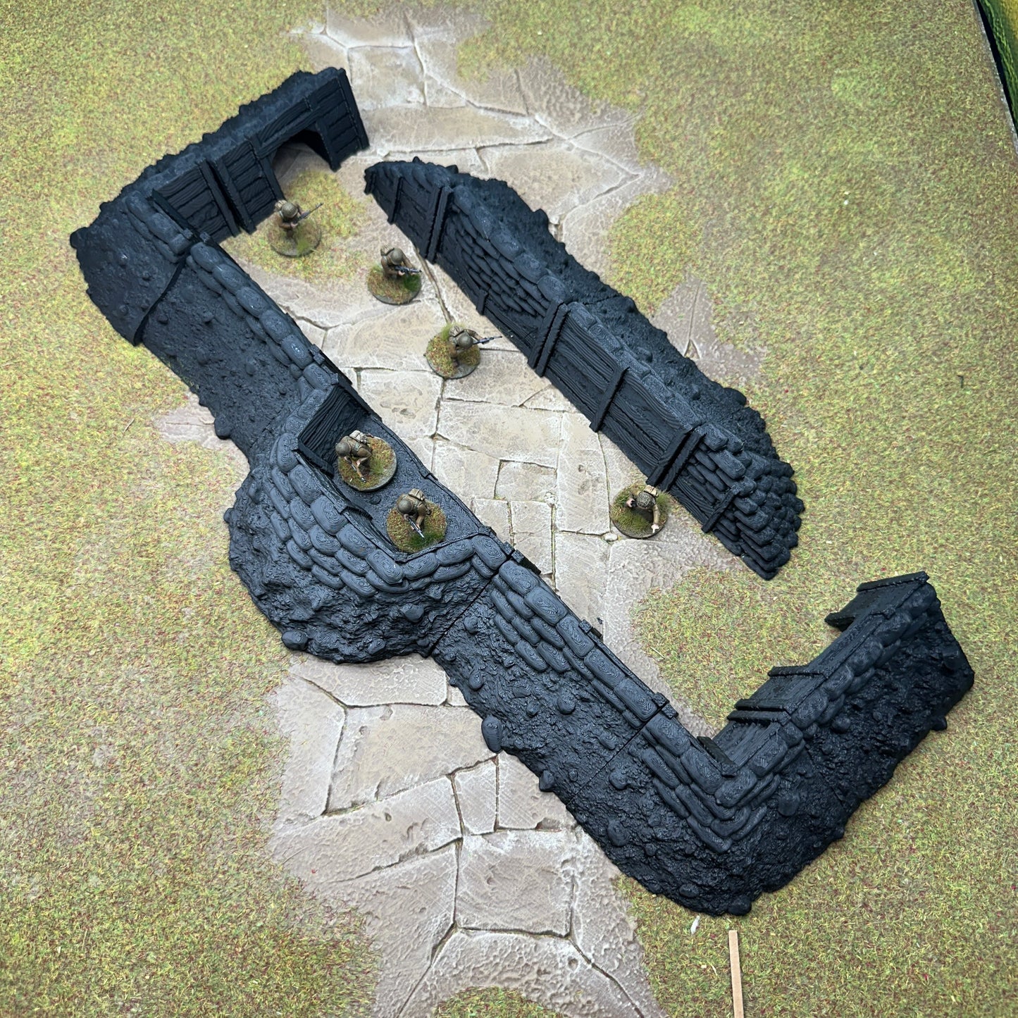 Modular Trench System for wargames, WW2